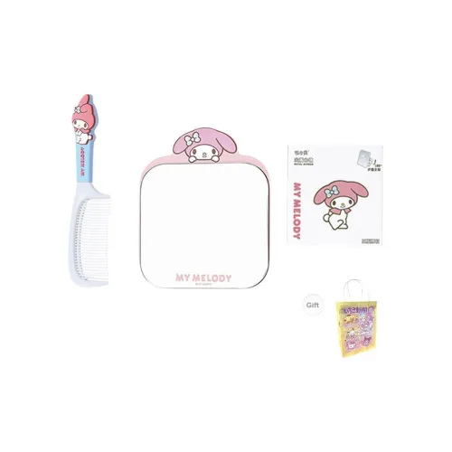 ALL SERIES x Sanrio Мультяшный Железо Металл Зеркальце Комб Набор Вертикальное Зеркальце