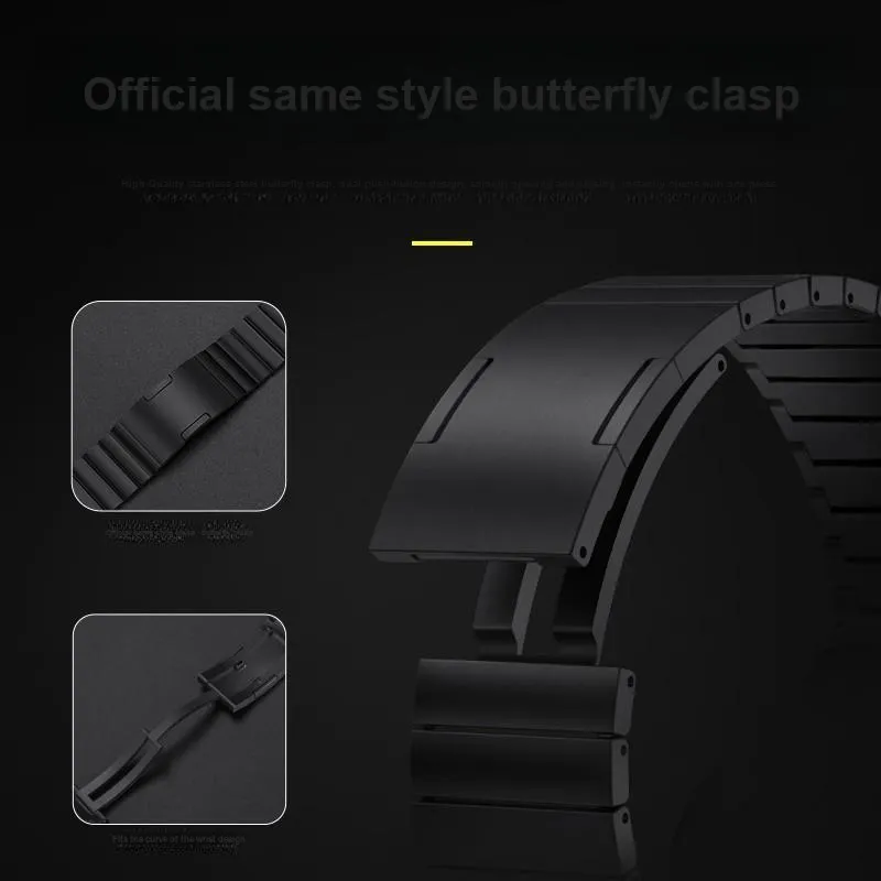 PULAISI Apple And Huawei Compatibility Watch Band 220mm Titanium Material-3