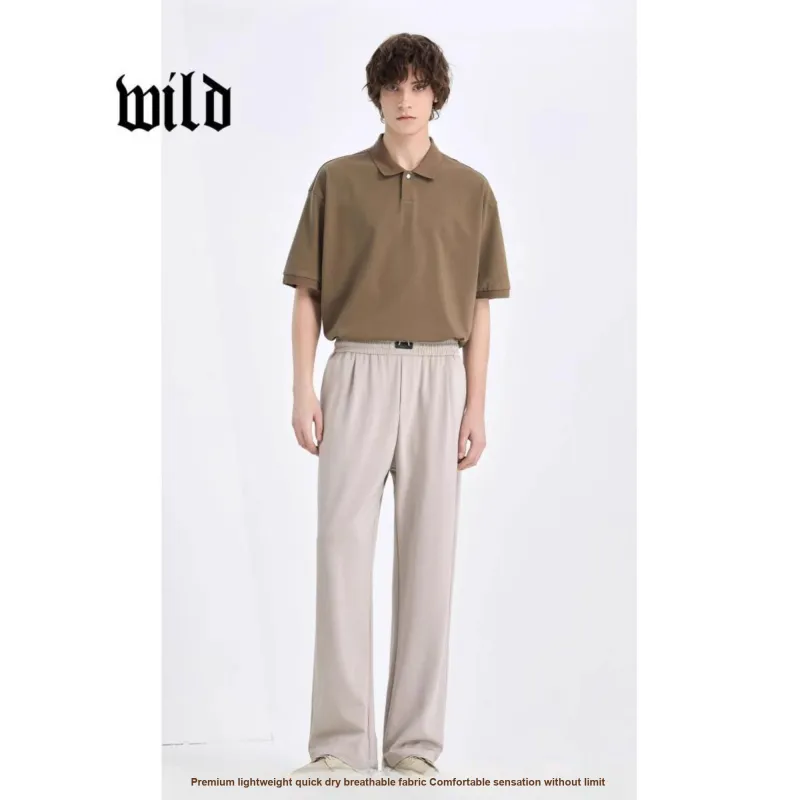 WILD LEADER Casual Pants Unisex-3