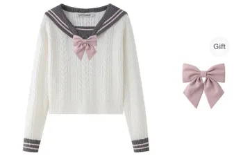 Tokyo Season Sweater Spring And Fall Women's White