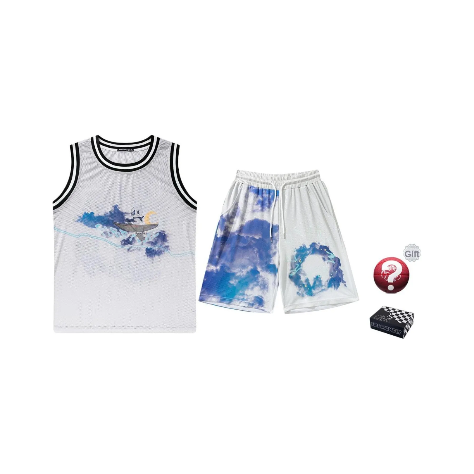 FireMonkey Basketball Suits Unisex