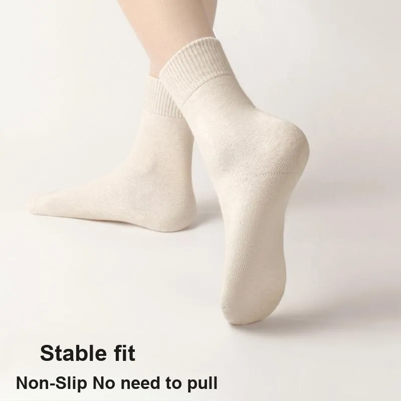 XIAOYEHEZI Mid Calf Socks Unisex 3 Pack-3