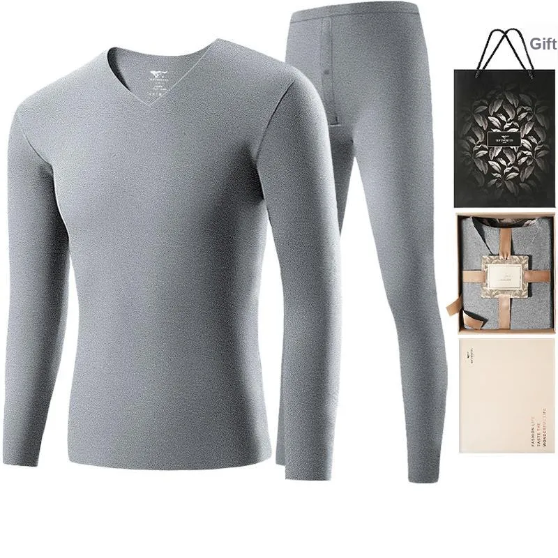 SEPTWOLVES Thermal Set Men's Gift Box Set+Shopping Bag-18