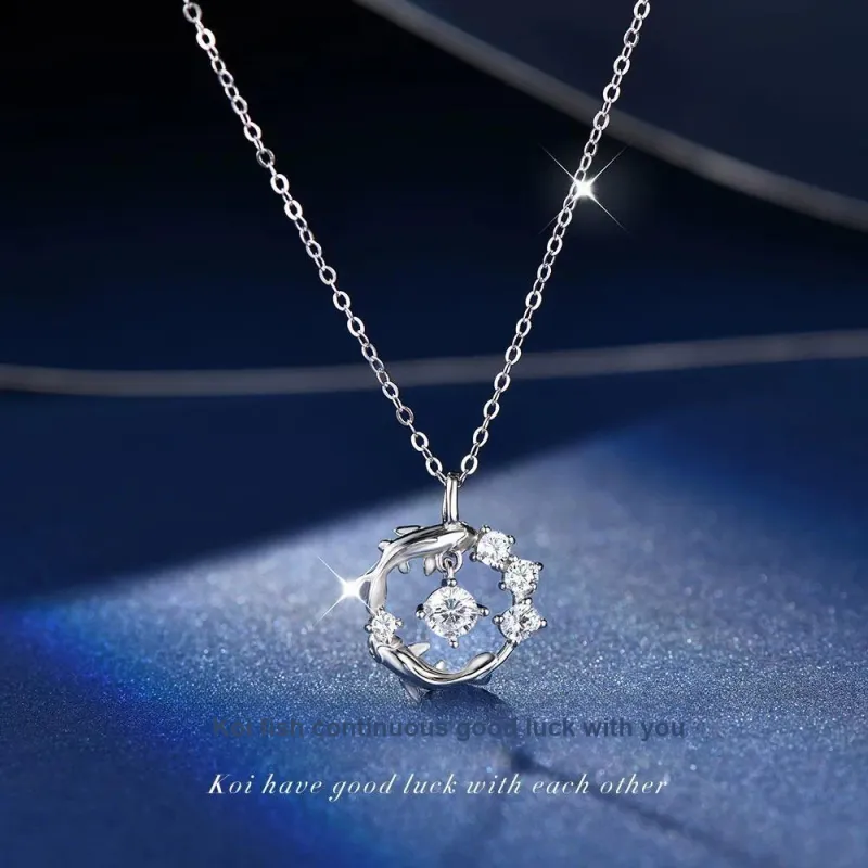 Regalrose 999 Fine Silver Necklaces Women's Silver-2