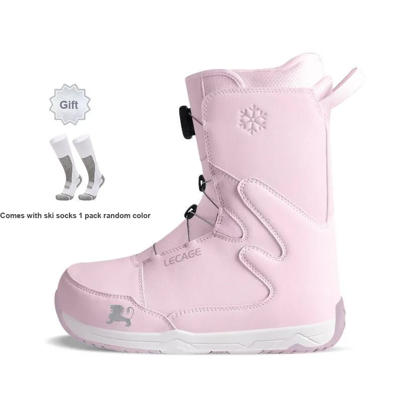 LECAGE Single Snowboard Ski Boots Women's-3