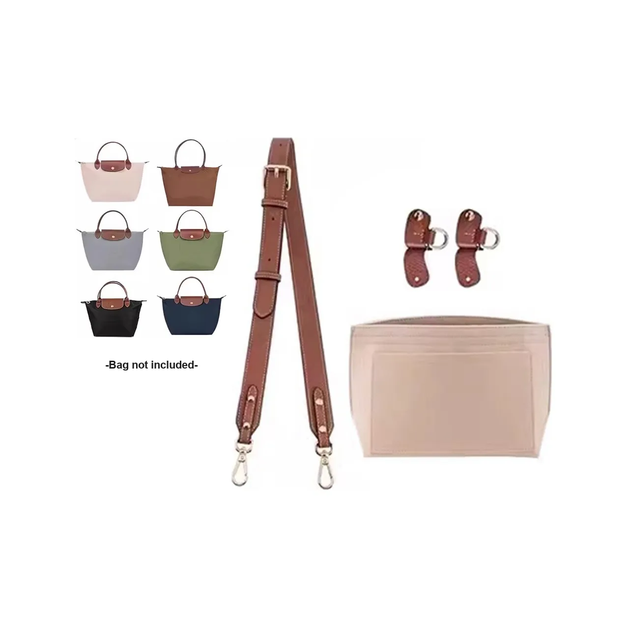 Jingxi Imported Cow Leather Bag Accessory Women's Multicolor