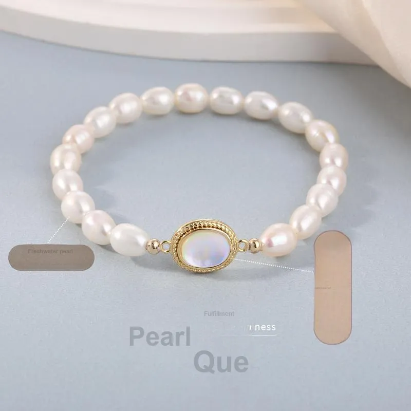 Taste The Color Pearl Bracelets Women's-1