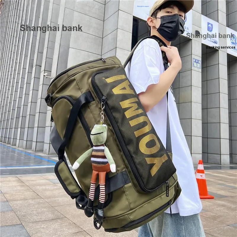 MTribe Nylon Travel Bag Unisex Multicolor-41