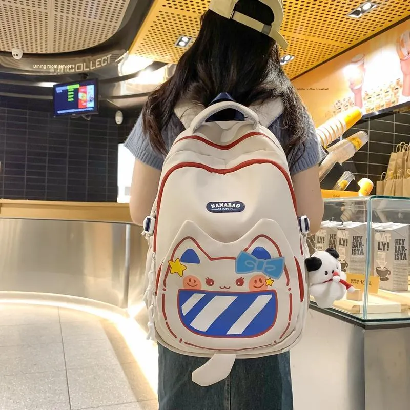 Vack Nylon Backpack Women's Multicolor-17