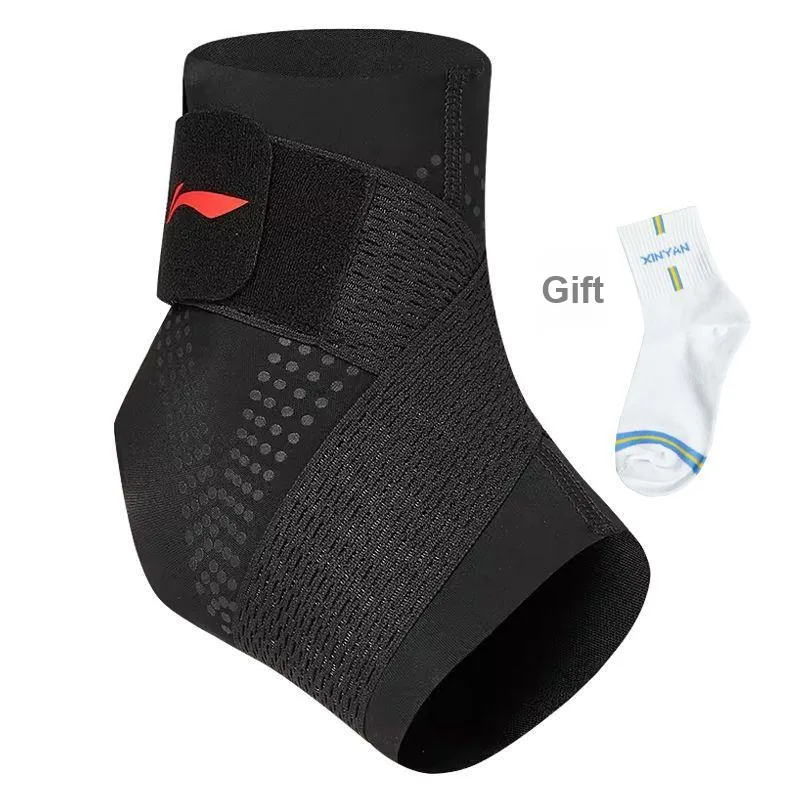 LiNing Ankle Braces Soccer, Basketball, Running, Cycling Unisex Polyester, Polyamide, Elastane-4