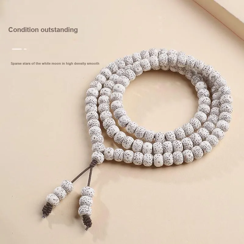 JIUHUASHAN Star Moon Bodhi Seeds Bead Chain Unisex-5