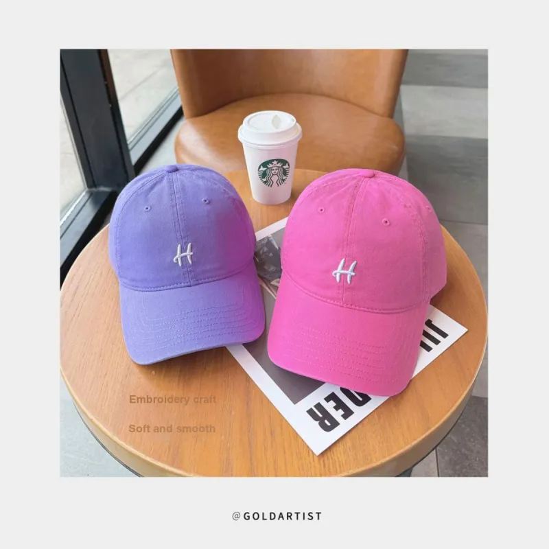 Gold Artist Cotton Baseball Caps Unisex-5