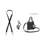 [Leather Strap]Crossbody Adjustable 90-120cm*Includes Floral Pendant