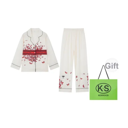 Kosrood Пижамный комплект женский малиновый AISU