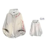 Apricot-Red Jacket+Grayish Red Sweatshirt[2 Pack]