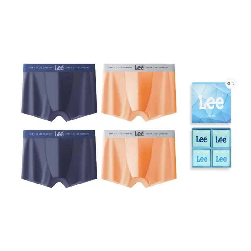 Lee SS23 Ice Series Summer Underwear Gift Box Men's 4 Pack-0