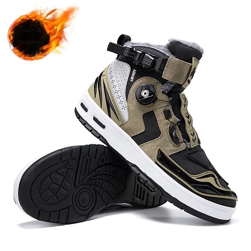 LOKWT Cushioning Anti-Slip Wear-Resistant Water-Resistant Impact-Resistant Mid-Top Cycling Shoes Unisex-21