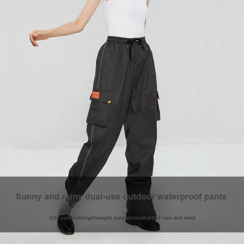 RAINFREEM Polyester Double Layer Waterproof Pants-5
