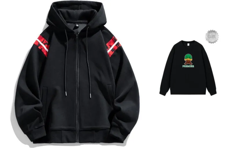 P5 Sweatshirt Spring And Fall Winter Appropriate Unisex Black-0