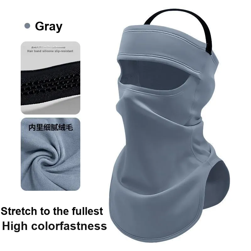 TANLU Riding Equipment Pullover Face Masks Unisex Polyester 45*46*0.2cm Multiple Colors-1