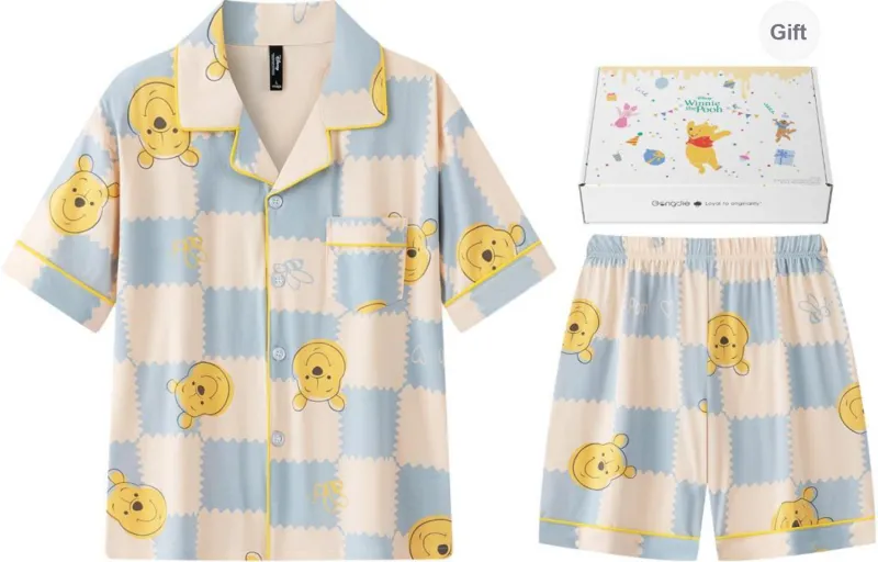 Gongdie x Disney Pajama Set Unisex Gift Box Set-2