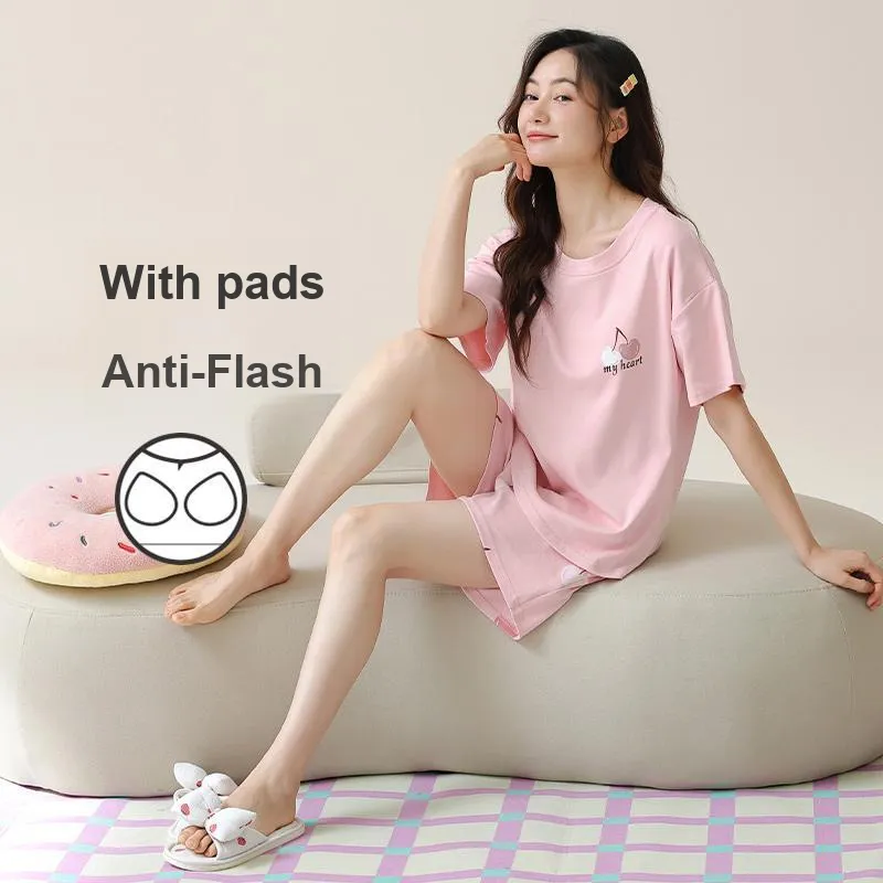 FENTENGCARE Pajama Set Women's Pink-1