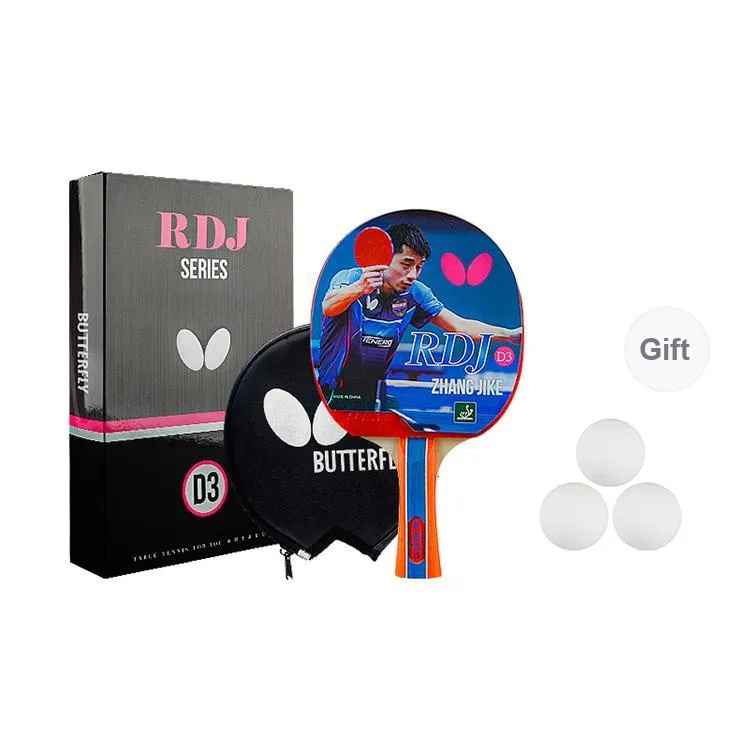 Butterfly Ping Pong Paddles Red-0