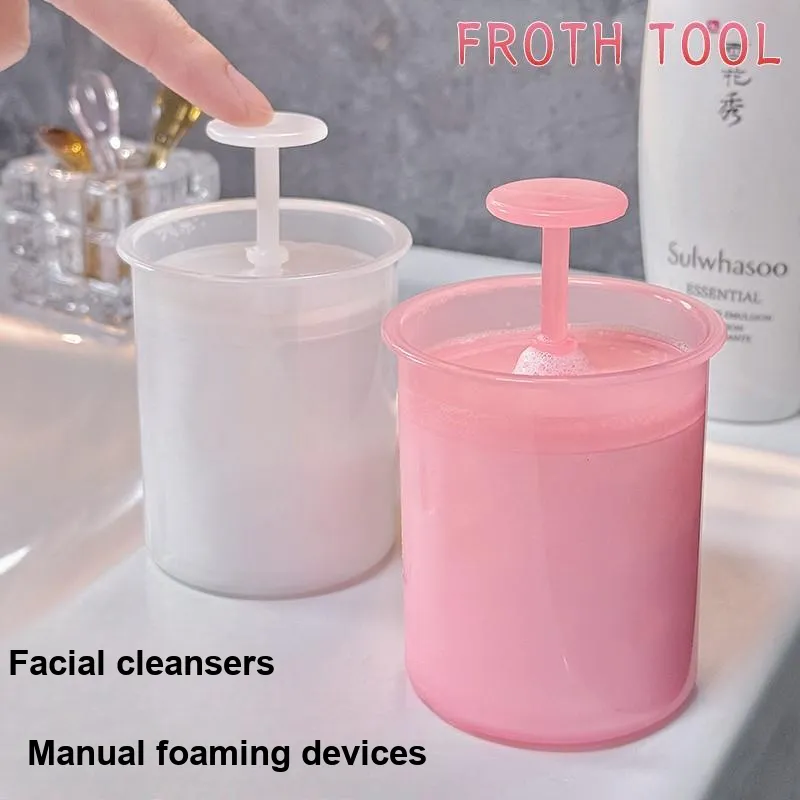 ZHENZI Face Wash Foam Maker Cleanser Foaming Bottles Shower Gel Foam-6