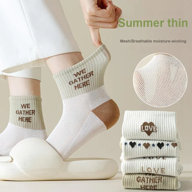 KJ Mid Calf Socks Unisex 5 Pack-6