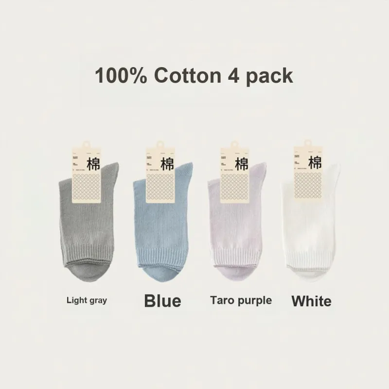 LoveEsteem Mid Calf Socks Women's 4 Pack-1