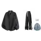 Black (Free Washed Blue Shirt)