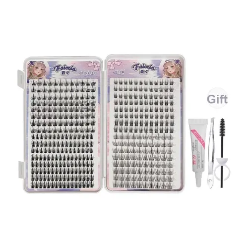 FAICCIA Большая емкость Ассорти Eyelash BOOK Клей Версия OF The Lazy Trilogy 392 кластера