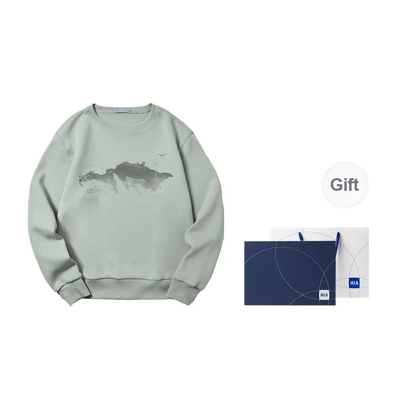 HLA The Mountain Is Not In The High Series Sweatshirts Unisex-11