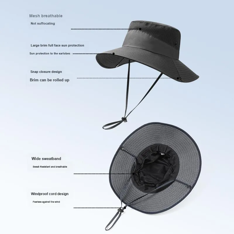 YUZHAOLIN Lightweight Sun Protection Hats Unisex-10