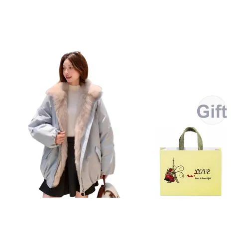 CHARM GLOW Пуховая куртка Женская Сумка для покупок