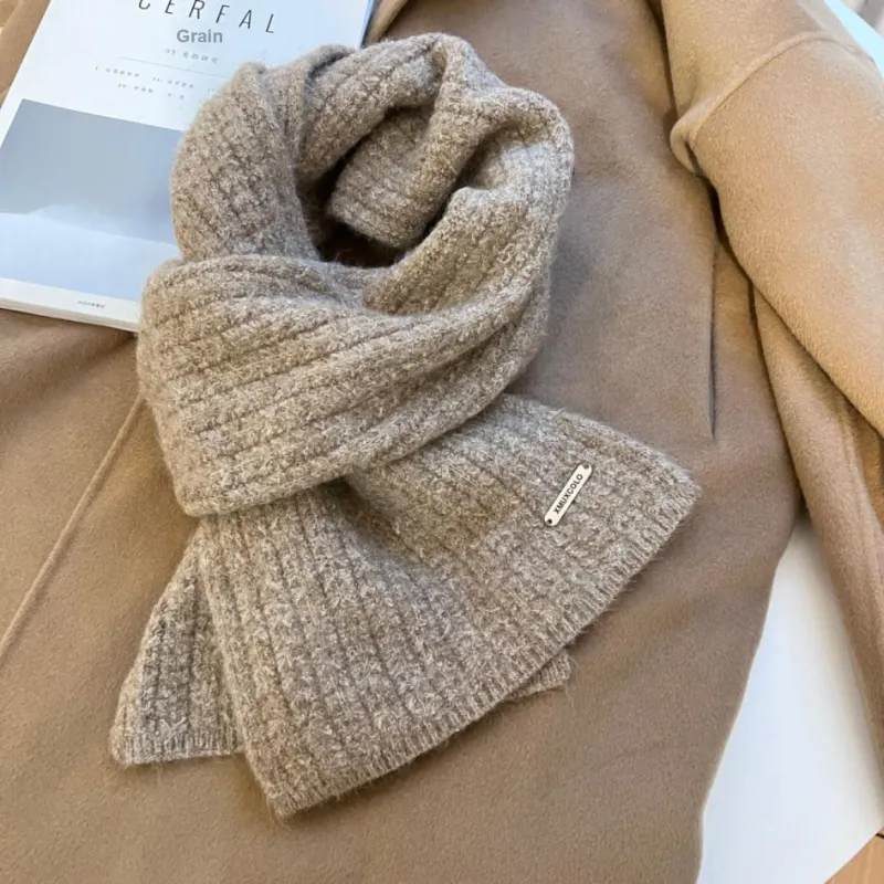 Youyoulan Knit Scarves Women's-5