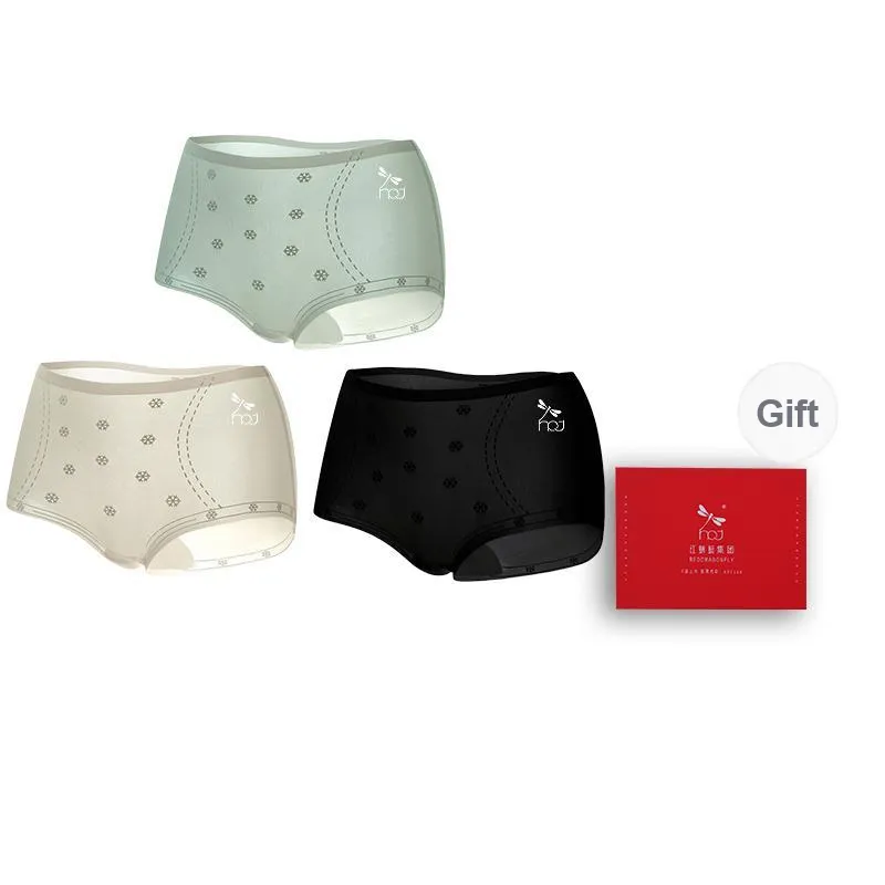 RED DRAGONFLY Underpants Women's 3 Pack Gift Box Set-7