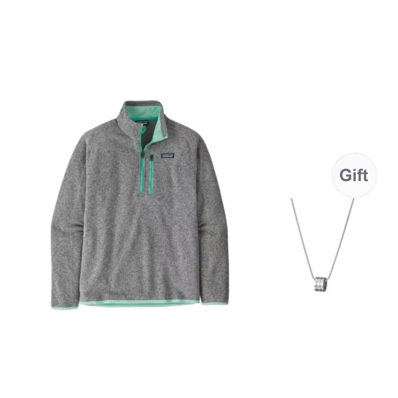 Patagonia Jacket Men's Stone Gray Jade With Free Necklaces-0
