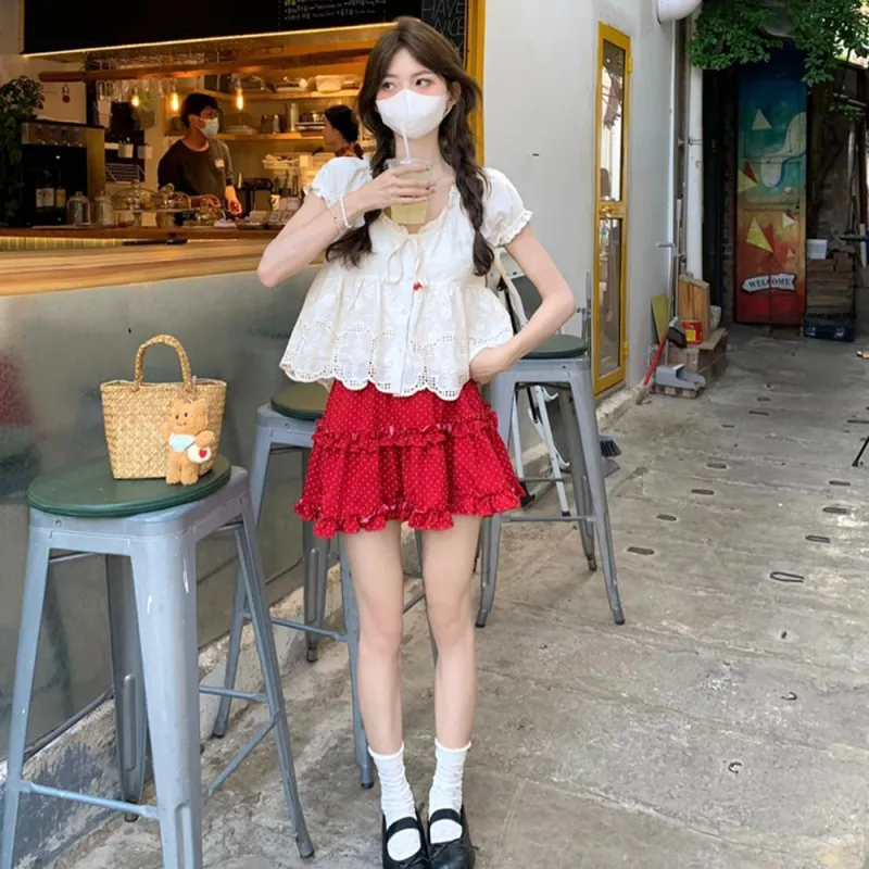 PLANE DRIFT Two Piece Skirt Sets Women's-4