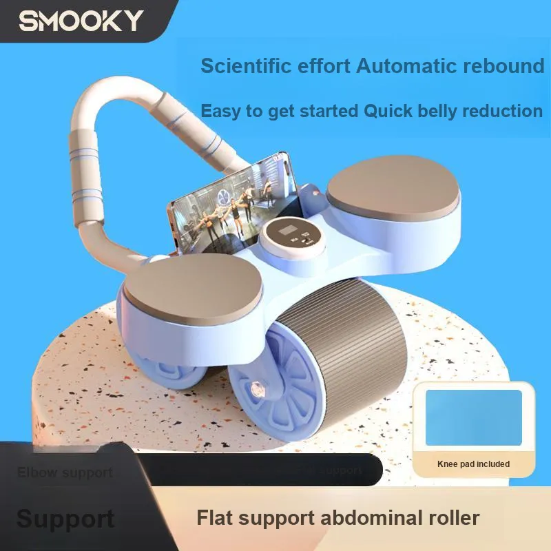 SMOOKY Abdominal Rollers JF 002 Unisex Blue Orange-5