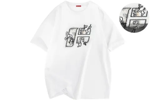 Maison Kitsune Fox Head Intarsia Buttoned Striped Cardigan