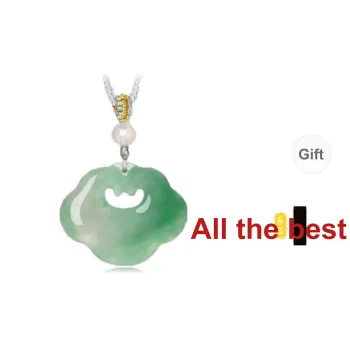 Hkgd African Emerald Necklaces Women's