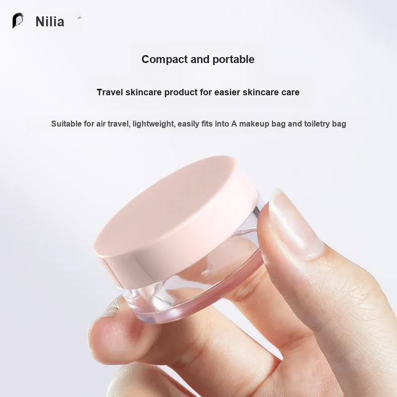 NILIYA Multicolor Face Cream Dispenser Bottles Travel Portable Empty Bottle 4 Pcs-19