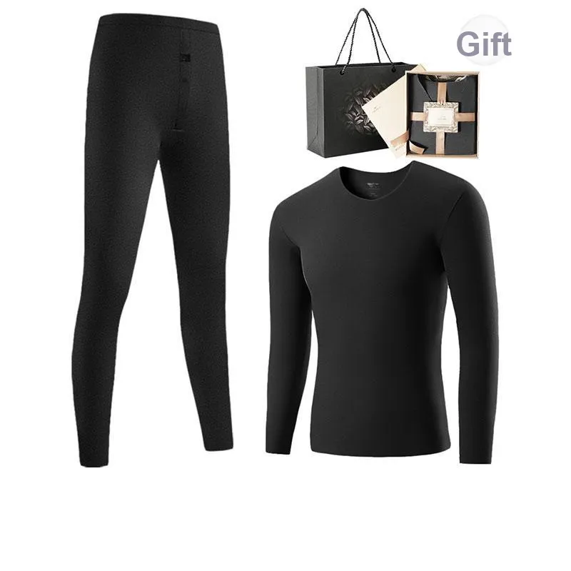 SEPTWOLVES Thermal Set Men's Gift Box Set+Shopping Bag