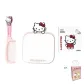 Hello Kitty Metal Desk Mirror+Pink Cartoon Comb Clothing Sets & Shopping Bag Included