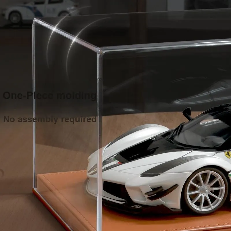 Kavi Model Car With Light Display Case Model Accessories-1
