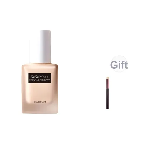 KEKE MOOD Bottled Жидкость Основа Контроль жирности Длинное Скрывающий Унисекс Кожа