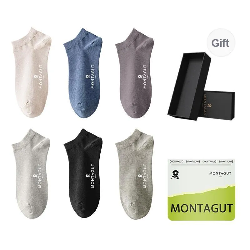 Montagut Ankle Socks Men's Box 6 Pack-48