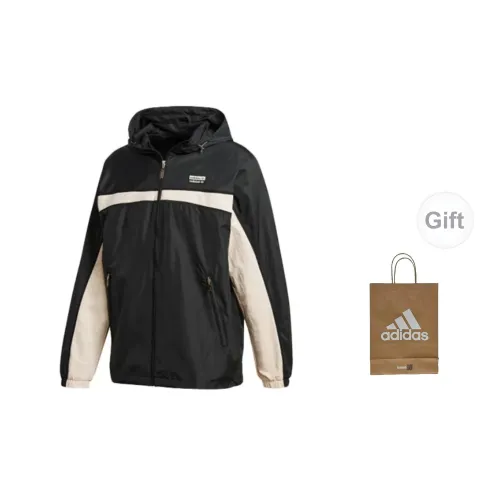 Adidas Jackets Men Black With Gift Bag