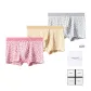 Cooling Leopard Print Breathable Ice Silk[Light Gray+Light Yellow+Light Pink]3 Pack